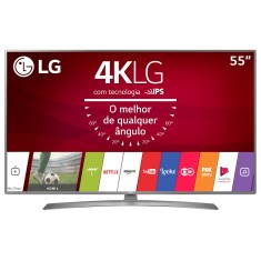Smart TV TV LED 55" LG 4K HDR Netflix 55UJ6585 4 HDMI