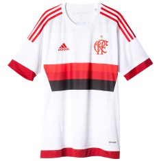 Camisa Torcedor Flamengo II 2015 com Número Adidas