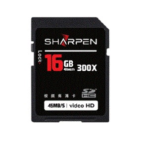 Cartão de Memória SDHC Sharpen 16 GB