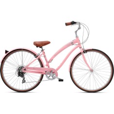 Bicicleta Nirve 7 Marchas Aro 700 Starliner Feminina