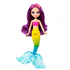 Boneca Barbie Fairytopia Mini Sereias Sereia Roxa Mattel