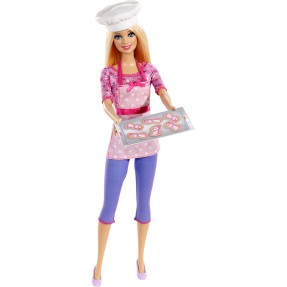 Boneca Barbie Chef de Cookies Mattel
