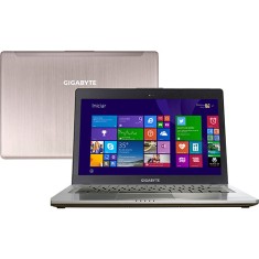 Ultrabook Gigabyte Gamer U Intel Core i5 4200U 4ª Geração 8GB de RAM HD 750 GB SSD 128 GB 14" GeForce GT 750M Windows 8.1 U24F