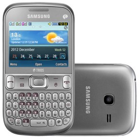 Celular Samsung Ch@t 333 Trios GT-S3333 Câmera 2,0 MP Desbloqueado 3 Chips