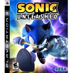 Jogo Sonic Unleashed PlayStation 3 Sega