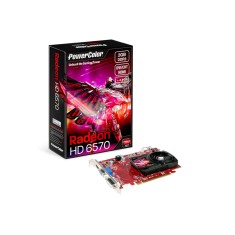 Placa de Video ATI Radeon HD 6570 2 GB DDR3 128 Bits PowerColor AX65702GBK3-HE