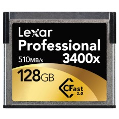 Cartão de Memória Compact Flash Lexar Professional 128 GB LC128CRBNA3400