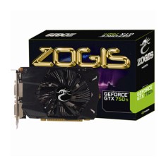 Placa de Video NVIDIA GeForce GTX 750 Ti 2 GB GDDR5 128 Bits Zogis ZOGTX750TI-2GD5