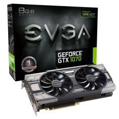 Placa de Video NVIDIA GeForce GTX 1070 8 GB GDDR5 256 Bits EVGA 08G-P4-6274-KR