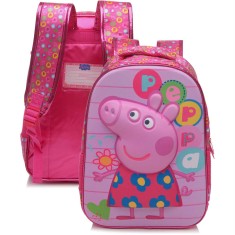 Mochila Escolar Xeryus Peppa Pig Colorful 16