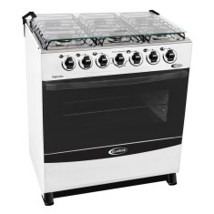 Fogão de Piso Clarice 5 Bocas Acendimento Automático Delicato