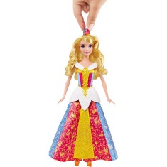 Boneca Princesas Disney Bela Adormecida Mágica Mattel