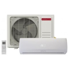 Ar Condicionado Split Hi Wall Agratto Confort Fit 9000 BTUs Controle Remoto Quente/Frio CCS9QFI-R402 / CCS9QFE-R402
