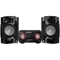 Mini System Panasonic SC-AKX440LBK 580 Watts Ripping Bluetooth USB