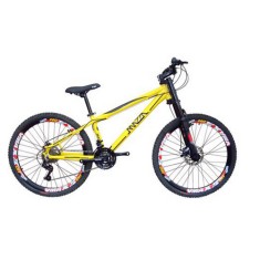 Bicicleta Mountain Bike Mazza Bikes 21 Marchas Aro 26 Suspensão Dianteira Freio a Disco Reba