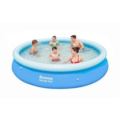 Piscina Inflável 5.377 l Redonda Bestway Fast Set 57032