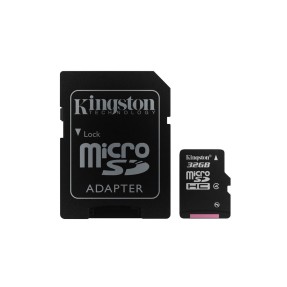 Cartão de Memória Micro SDHC com Adaptador Kingston 32 GB SDC4/32GB