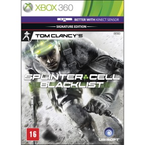 Jogo Tom Clancy's Splinter Cell: Black List Xbox 360 Ubisoft