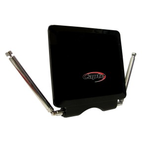 Antena de TV Rádio Interna com Receptor Capte Platinum