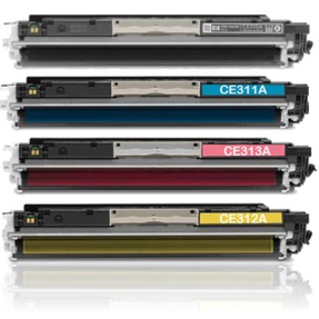 Toner Colorido Compatível Kit 4 CP1025