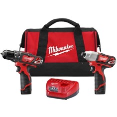 Kit Furadeira / Parafusadeira 3/8 Milwaukee - M12 2408 / 2462