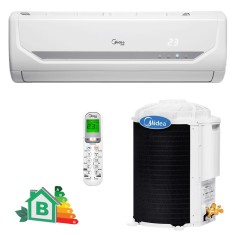 Ar Condicionado Split Hi Wall Midea Liva 22000 BTUs Controle Remoto Quente/Frio 42MFQA22M5 / 38KQN22M5