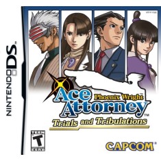 Jogo Phoenix Wright: Ace Attorney Trials and Tribulations Capcom Nintendo DS