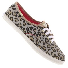 Tênis Keds Feminino Casual Champion Oncinha