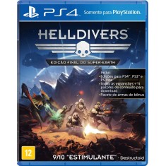 Jogo Helldivers PS4 Arrowhead Game Studios