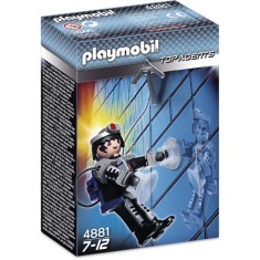 Boneco Agente Secreto Playmobil Top Agents 4881 - Sunny