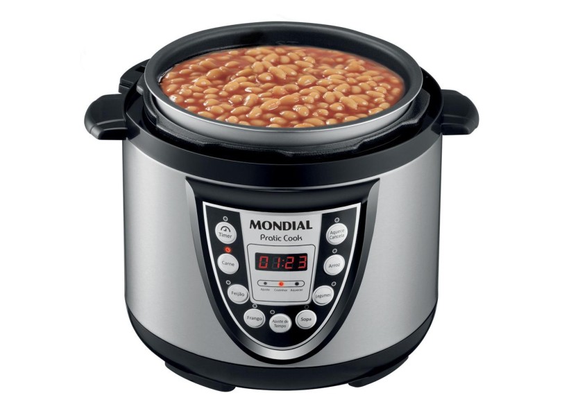 Panela de arroz e feijao eletrica